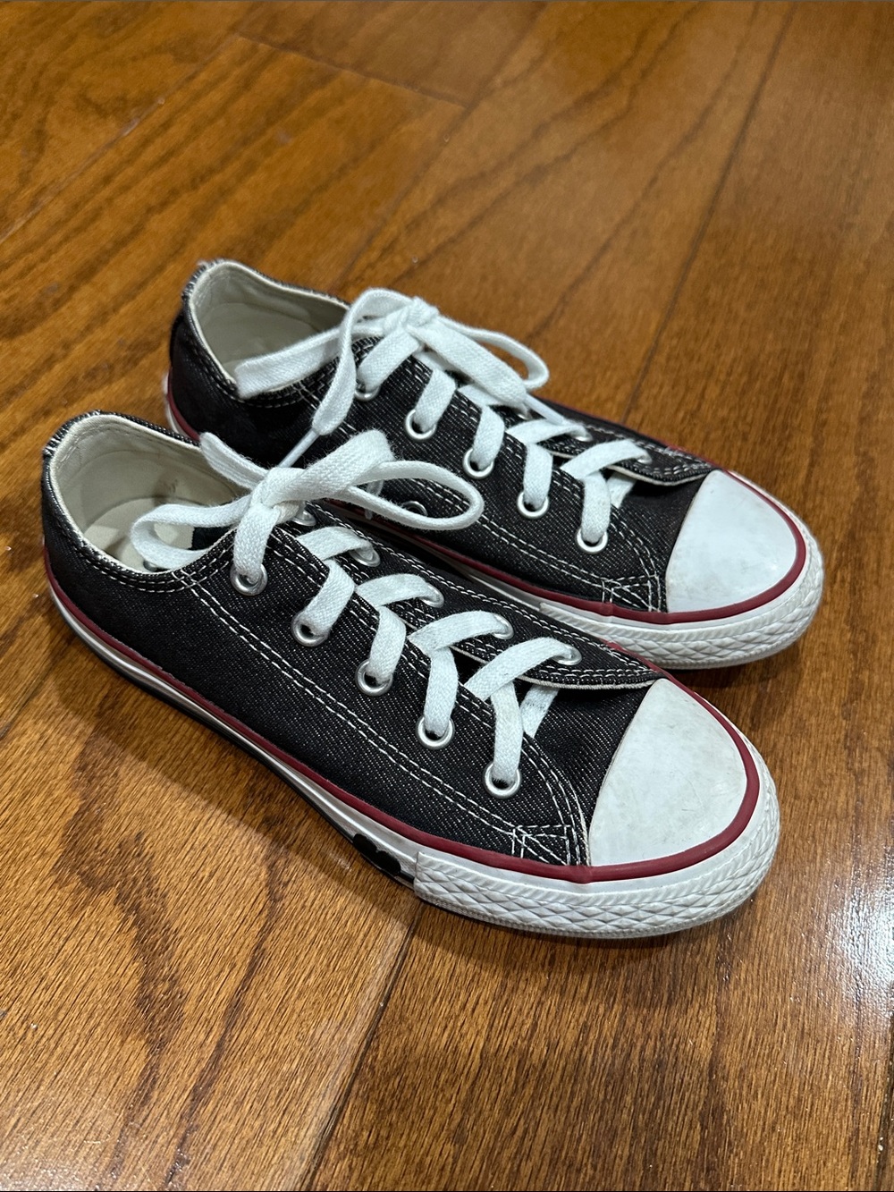 Converse Black denim Low-Top Canvas Sneakers